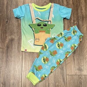 LEGO Star Wars Yota Pajamas size: 3T